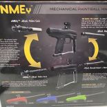 GOG eNMy 68 Calibre Marker with 50 calibre converter kit, gas bottle, 1,500 paint balls, two cleaning tools, GUN IN MINT CONDITION ONLY USED ONCE