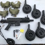Milsig M17 SMG, 5 Tempest mags and extras